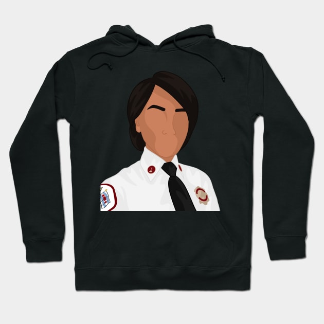 Lt. Wendy Seager | Chicago Fire Hoodie by icantdrawfaces